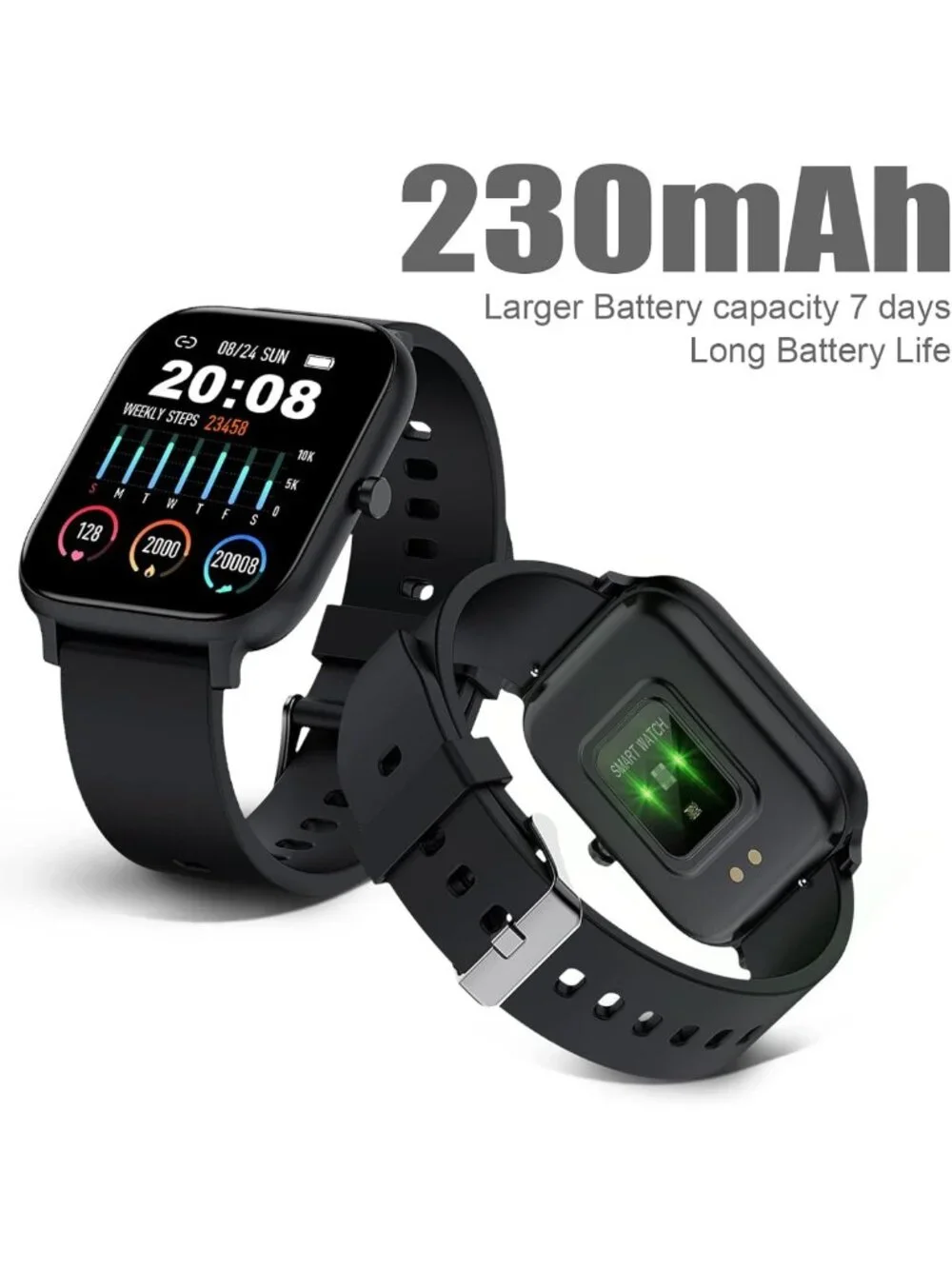 Stylish Smart Watch for Men & Women - 1.69